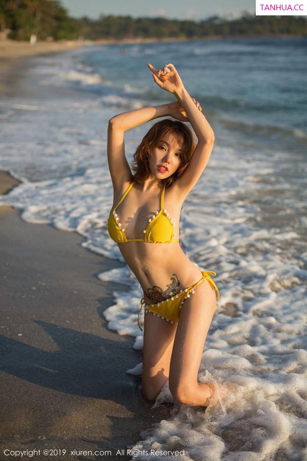 妮小妖  [XIUREN]高清写真图 2019.07.16 黄楽然第43张图片